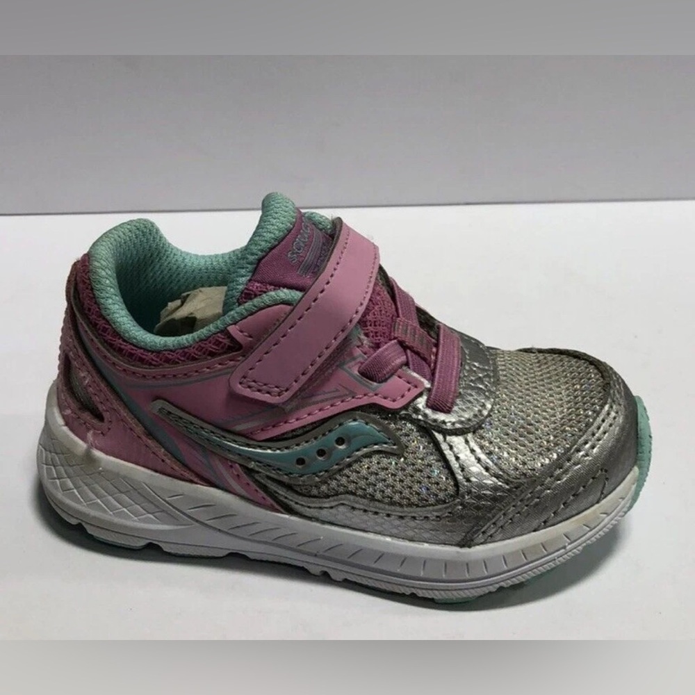 Saucony Toddlers' Cohesion 14 AC Sneakers, Girls' Size 6 M